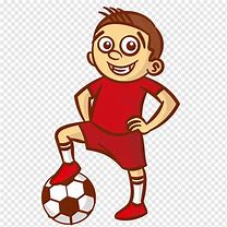 Animasi Kartun Pemain Bola